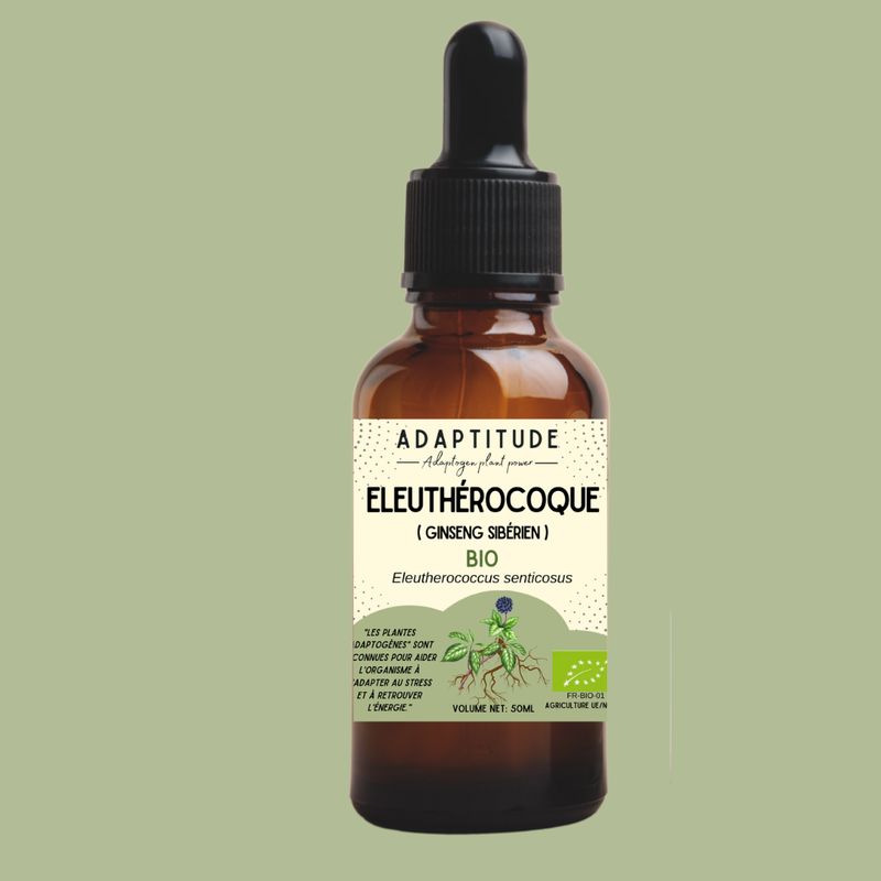 Extrait d'Eleuthérocoque bio (50ml)